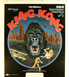 King Kong 1933 Movie CED