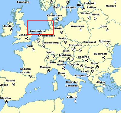 Map Of Europe 400