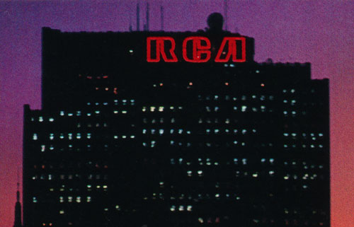 RCA Building Neon Logo