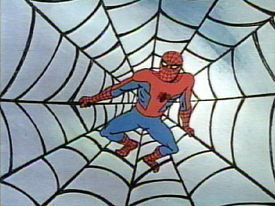 Spiderman In Web