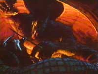 Gandalf Fights the Balrog