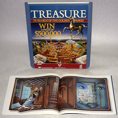 Treasure in Search of the Golden Horse CED VideoDisc and Book