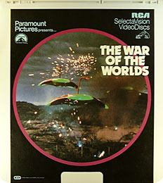 The War Of The Worlds CED