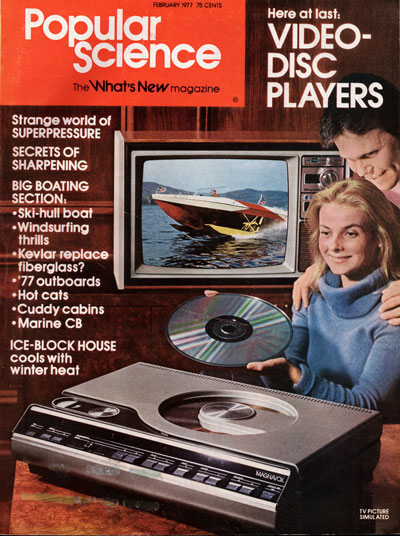Popular Science VideoDisc Cover