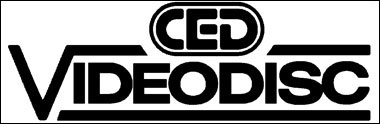 CED VideoDisc Vinyl Sticker