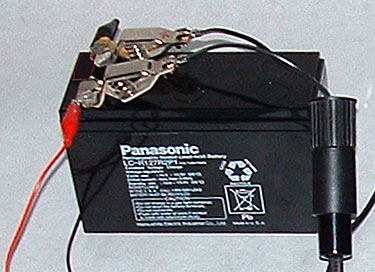 Battery Volt on 12 Volt Rechargeable Battery This Is A Panasonic Lc R127r2p Sealed