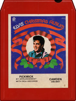 Elvis Presley Christmas Album 8-Track