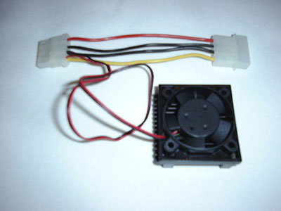 Fan With Heat Sink