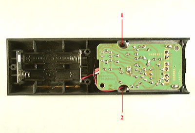 Upper Casing of RCA TV Remote Control