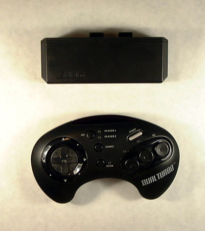 Akklaim Dual Turbo Sega Genesis Controller