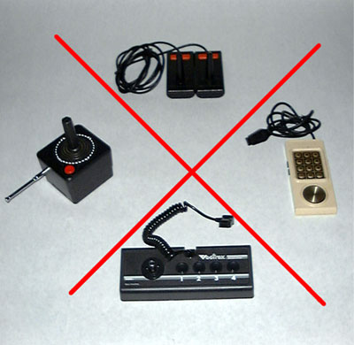 Incompatible Joysticks