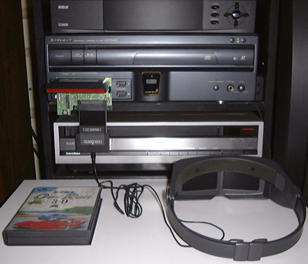 LaserActive CLD-A100 With Sega Power Base Converter
