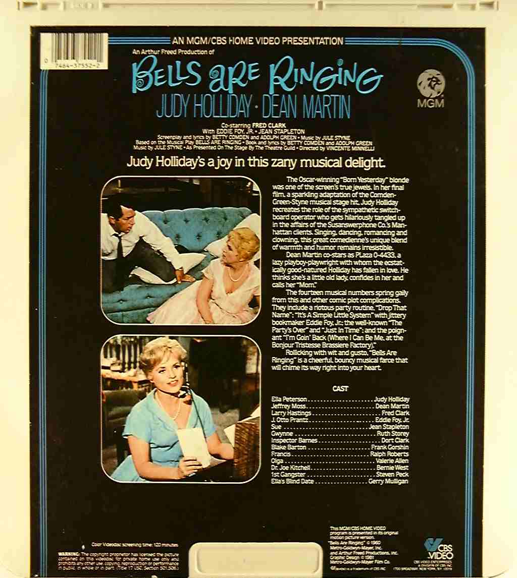 CED title precursor to the Blu-ray DVD movie disc format