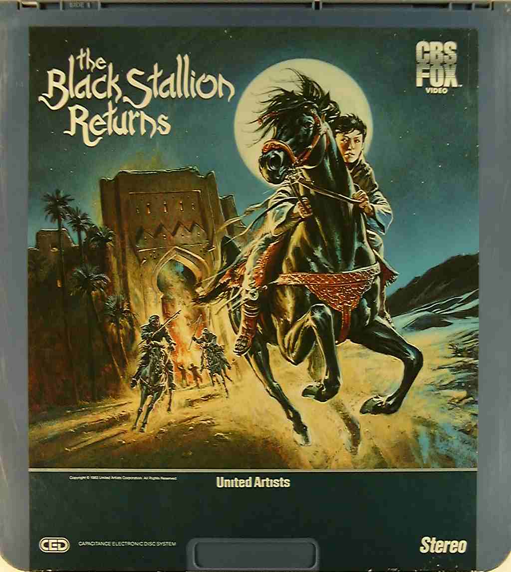 CED title precursor to the Blu-ray DVD movie disc format