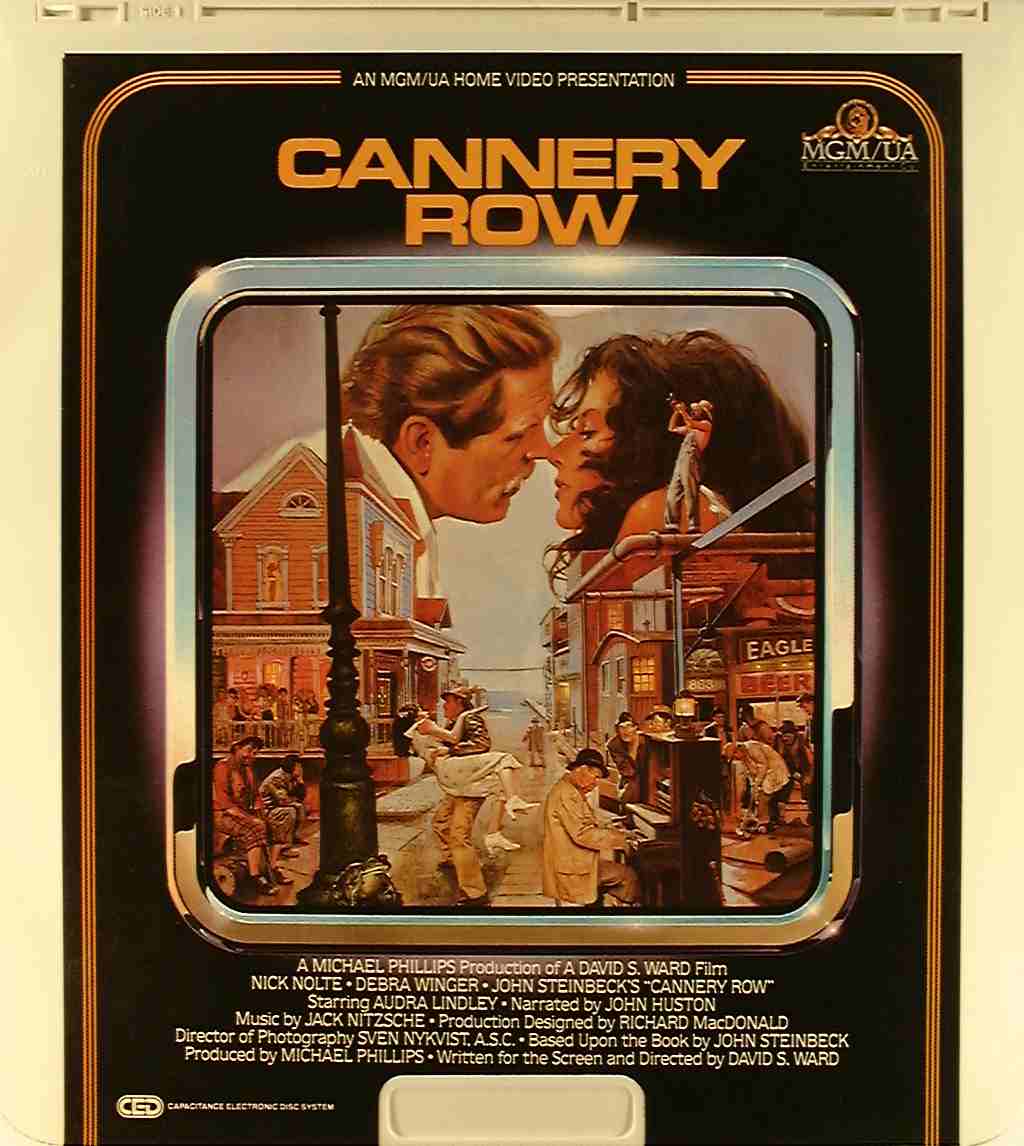 CED title precursor to the Blu-ray DVD movie disc format