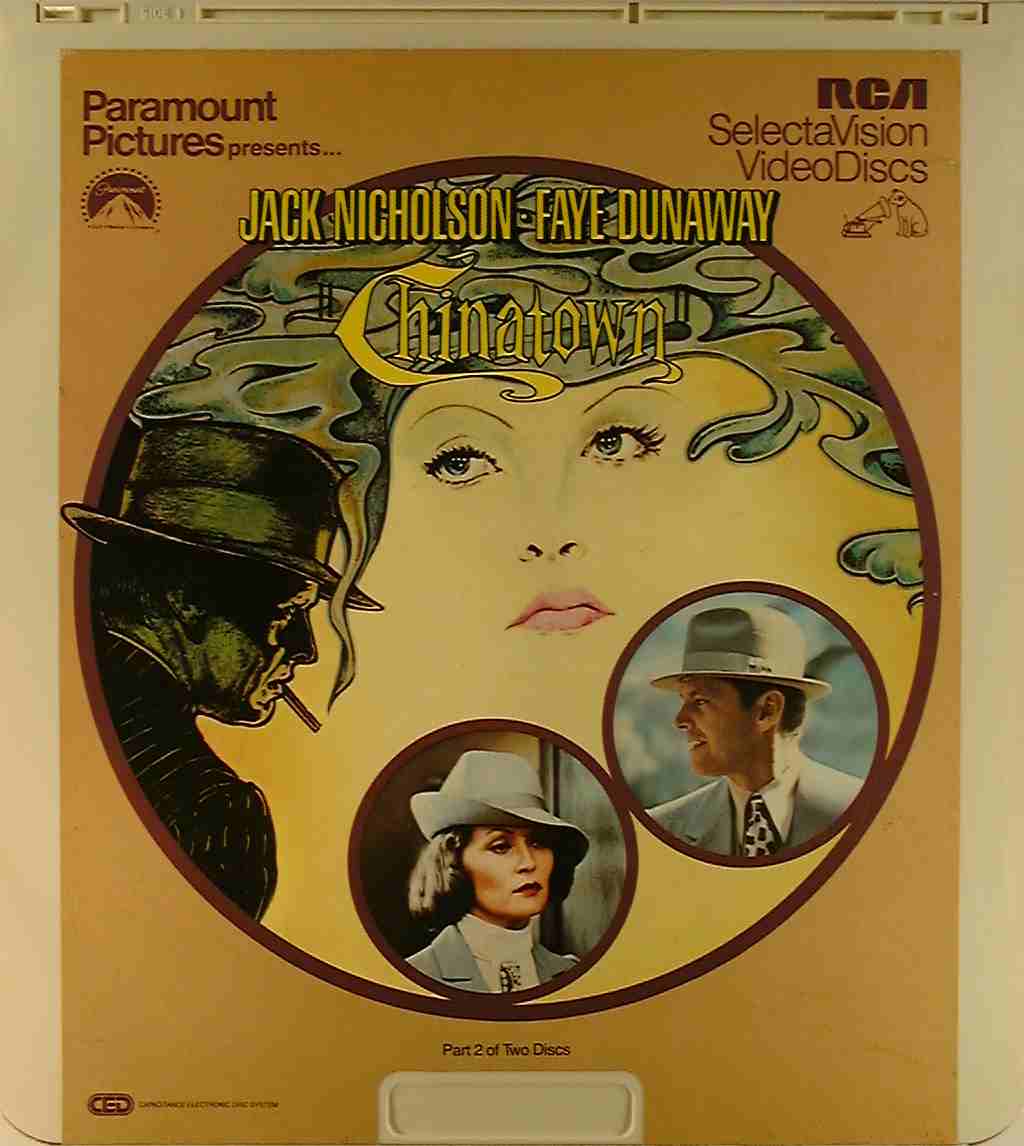 CED title precursor to the Blu-ray DVD movie disc format