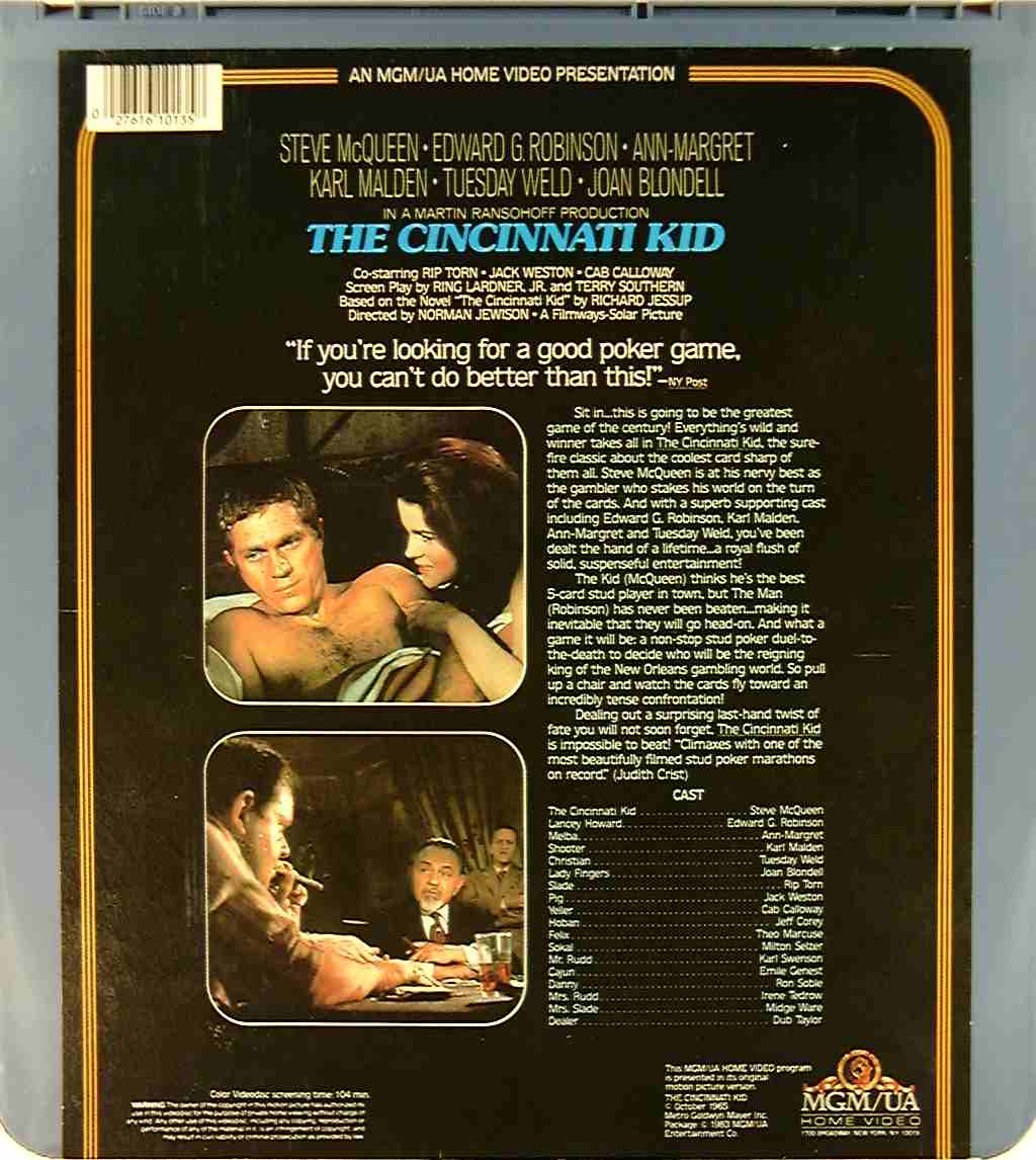 CED title precursor to the Blu-ray DVD movie disc format