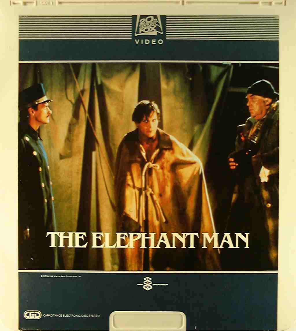 CED title precursor to the Blu-ray DVD movie disc format