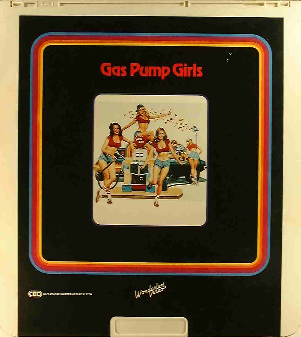 Gas Pump Girls {28485055025} U - Side 1 - CED Title - Blu-ray DVD Movie
