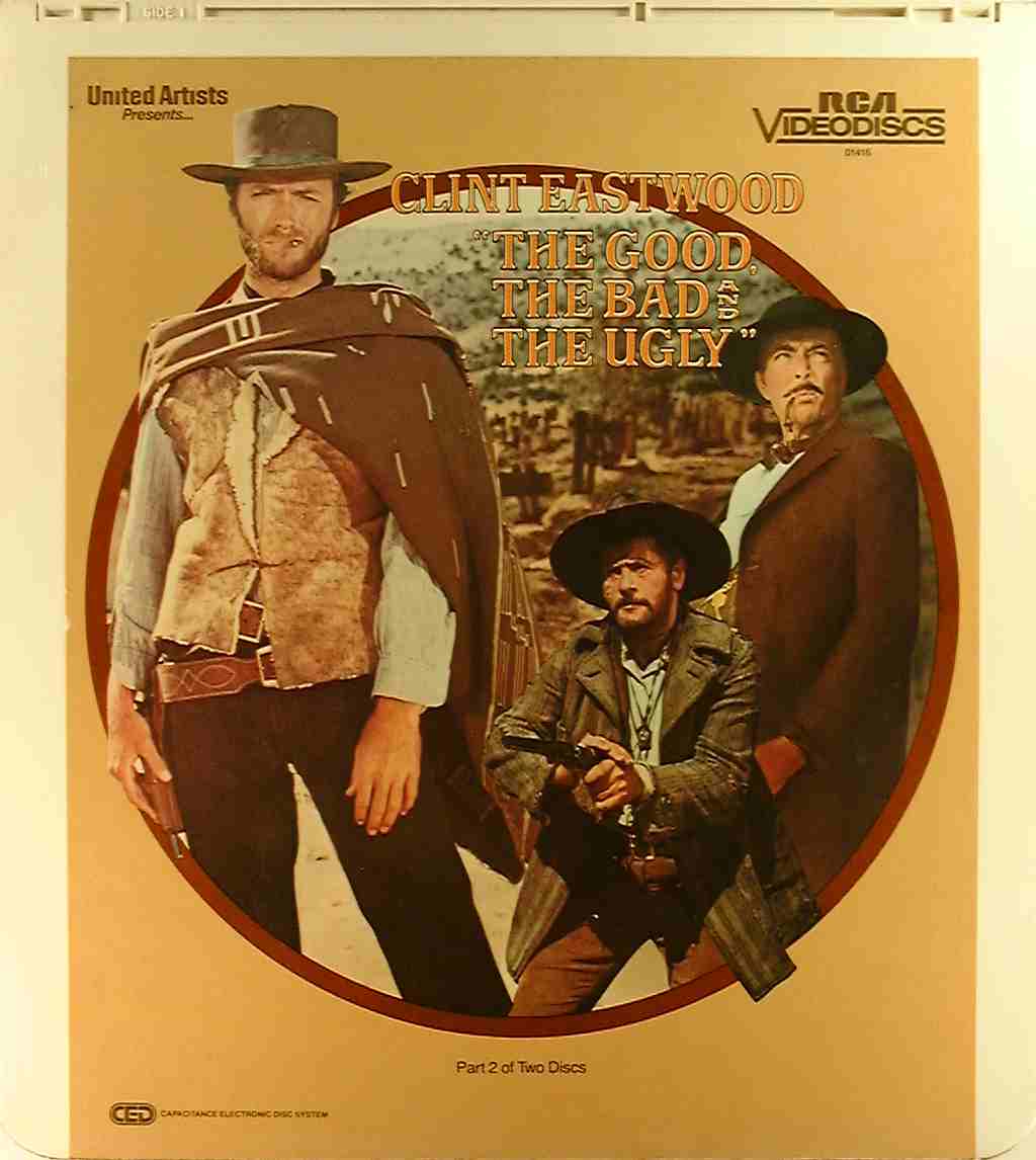 CED title precursor to the Blu-ray DVD movie disc format