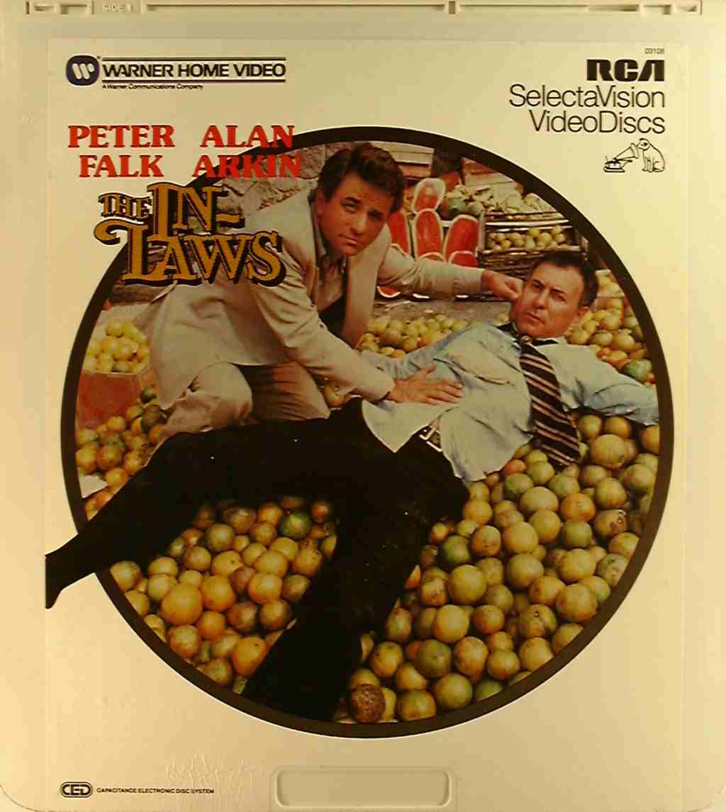 CED title precursor to the Blu-ray DVD movie disc format