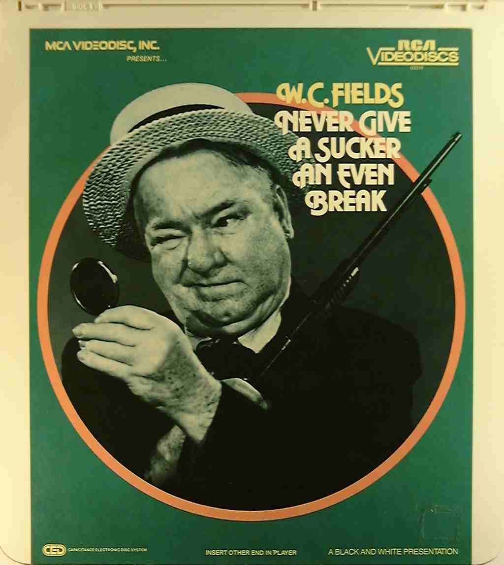 CED title precursor to the Blu-ray DVD movie disc format