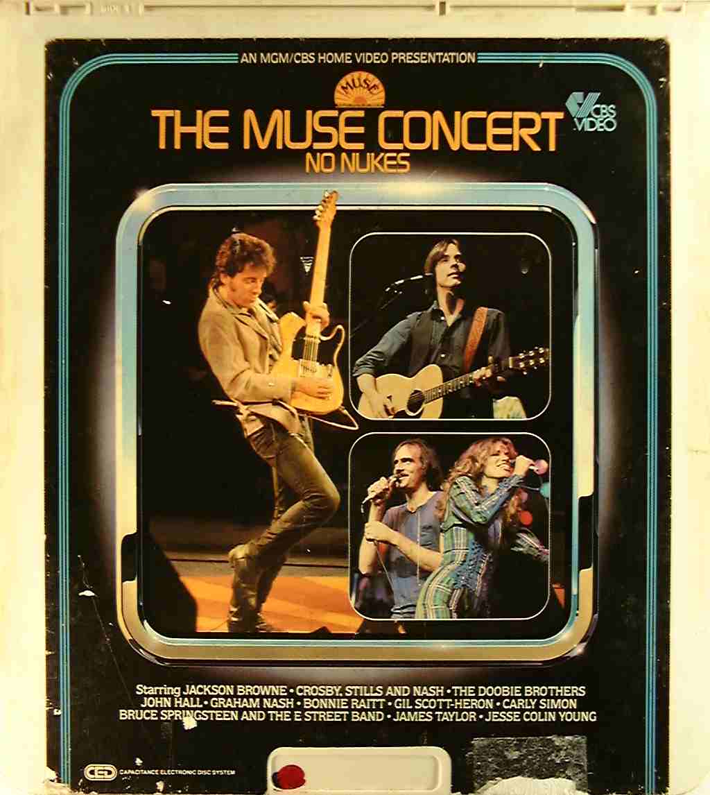 CED title precursor to the Blu-ray DVD movie disc format