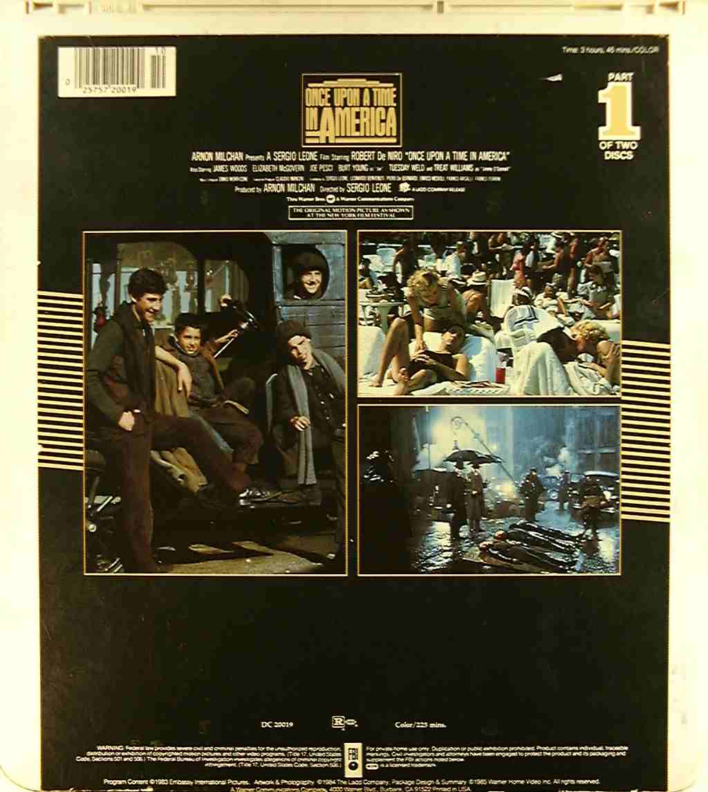 CED title precursor to the Blu-ray DVD movie disc format