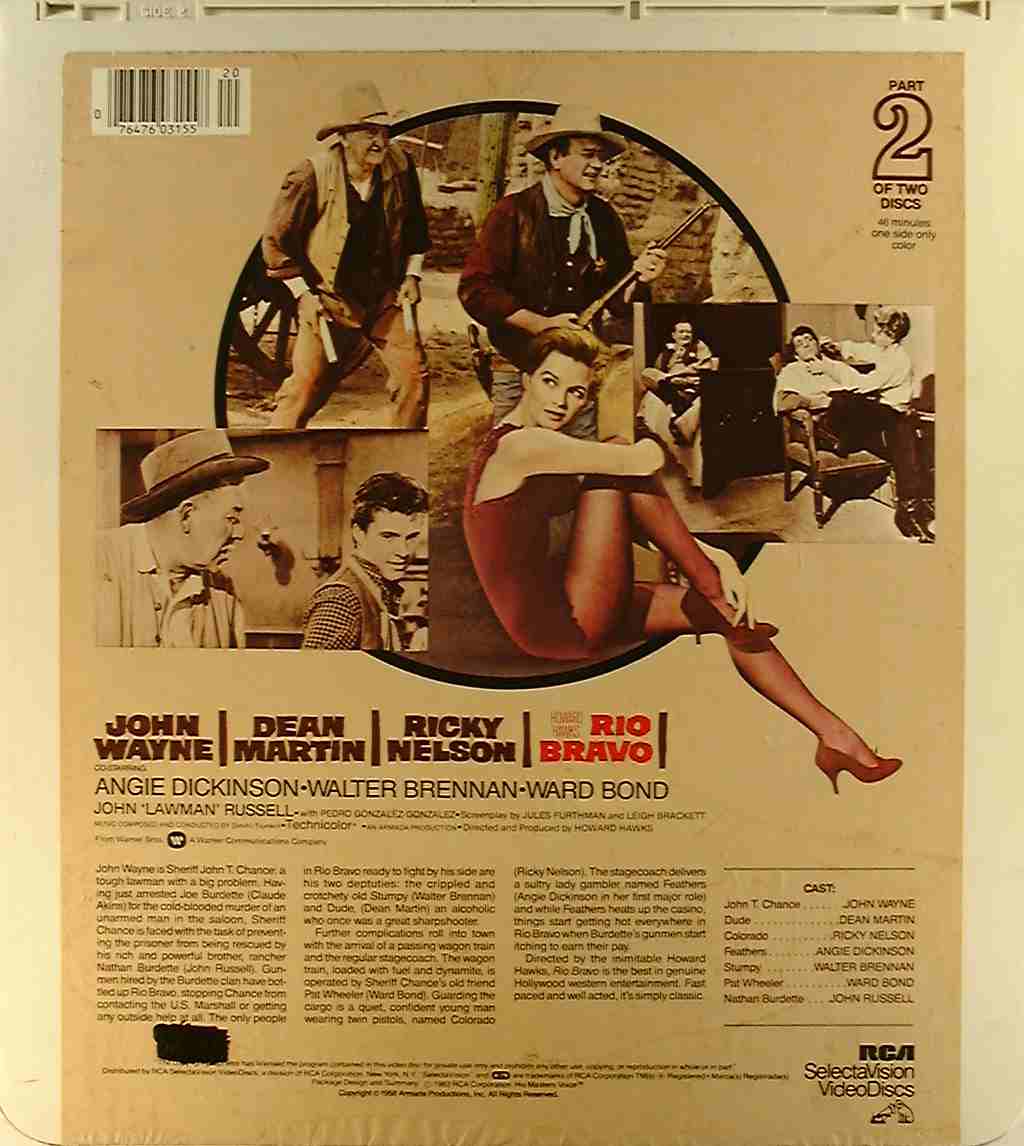 CED title precursor to the Blu-ray DVD movie disc format
