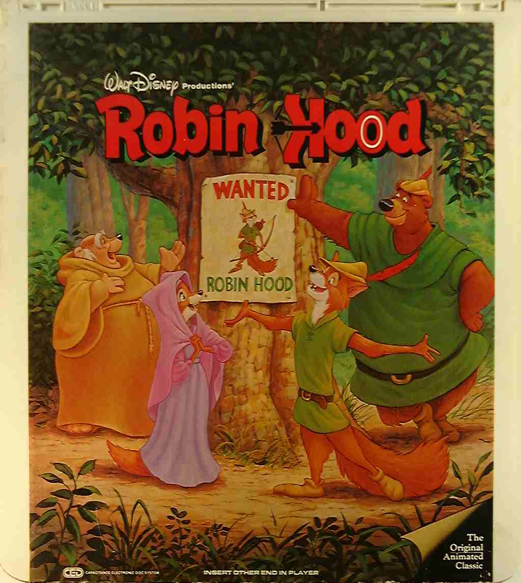 CED title precursor to the Blu-ray DVD movie disc format