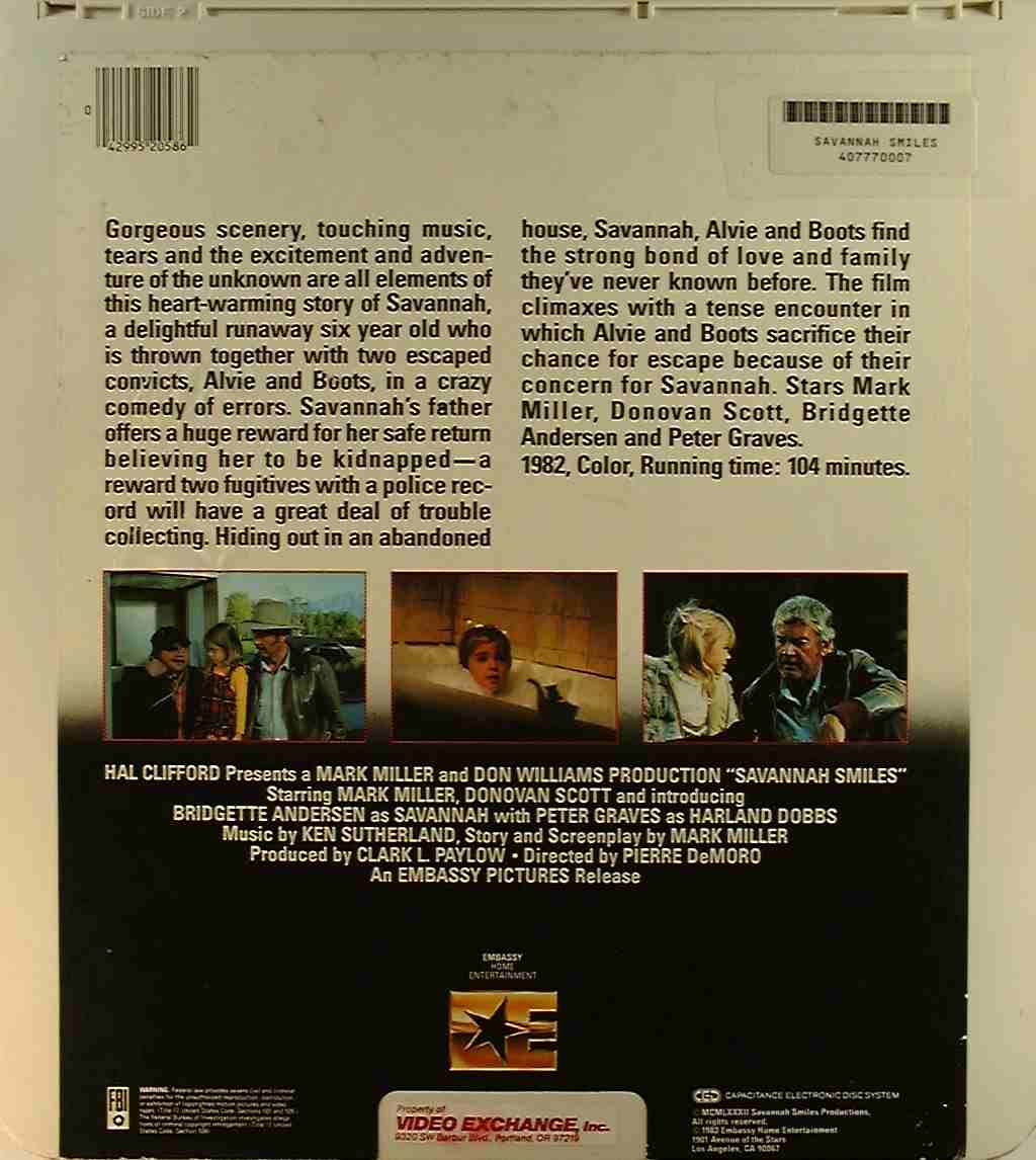 CED title precursor to the Blu-ray DVD movie disc format