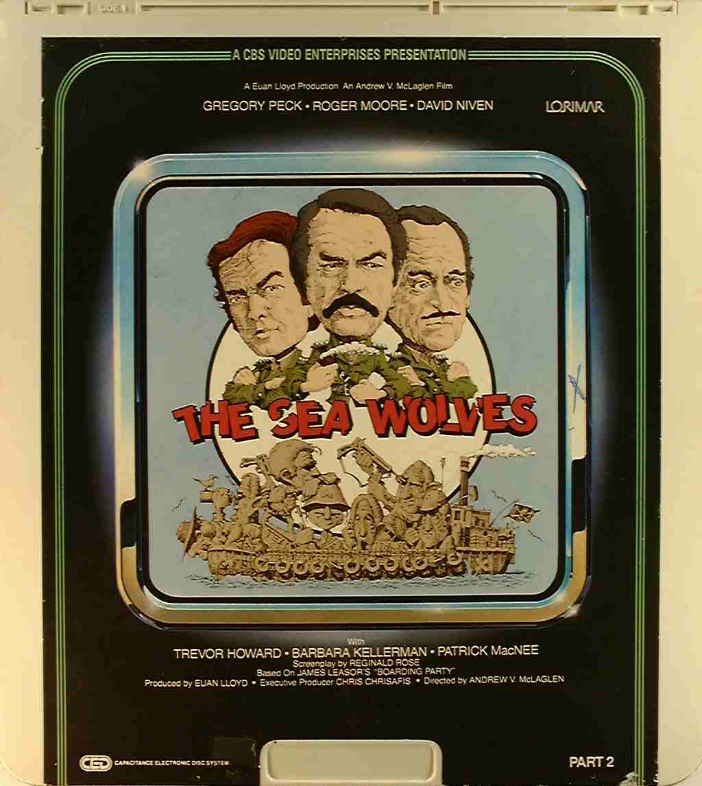 CED title precursor to the Blu-ray DVD movie disc format