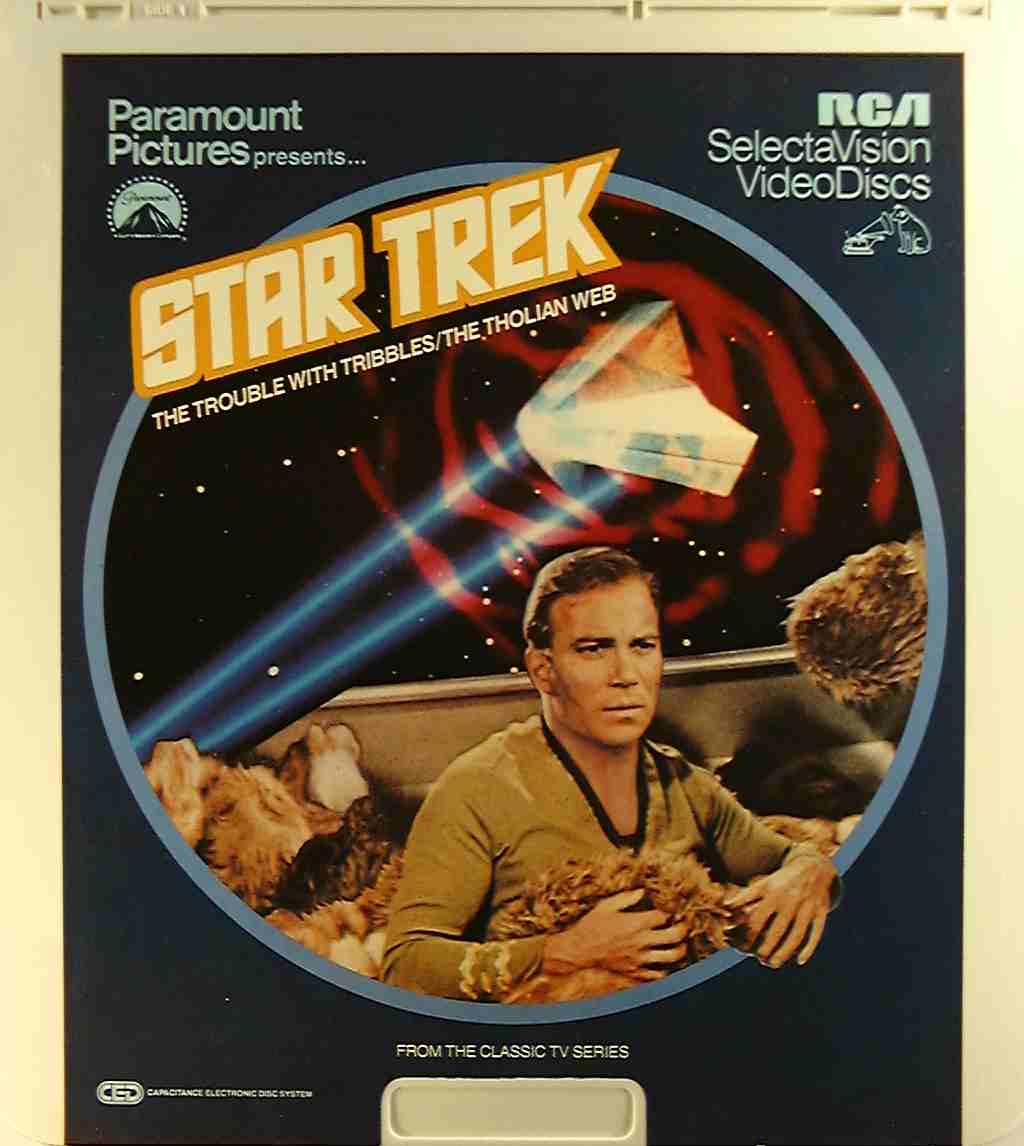 CED title precursor to the Blu-ray DVD movie disc format