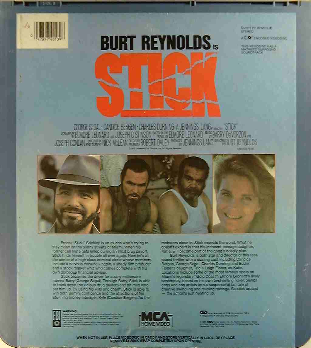 CED title precursor to the Blu-ray DVD movie disc format