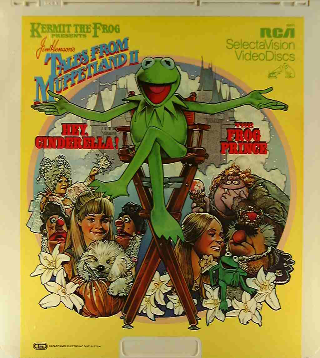 CED title precursor to the Blu-ray DVD movie disc format