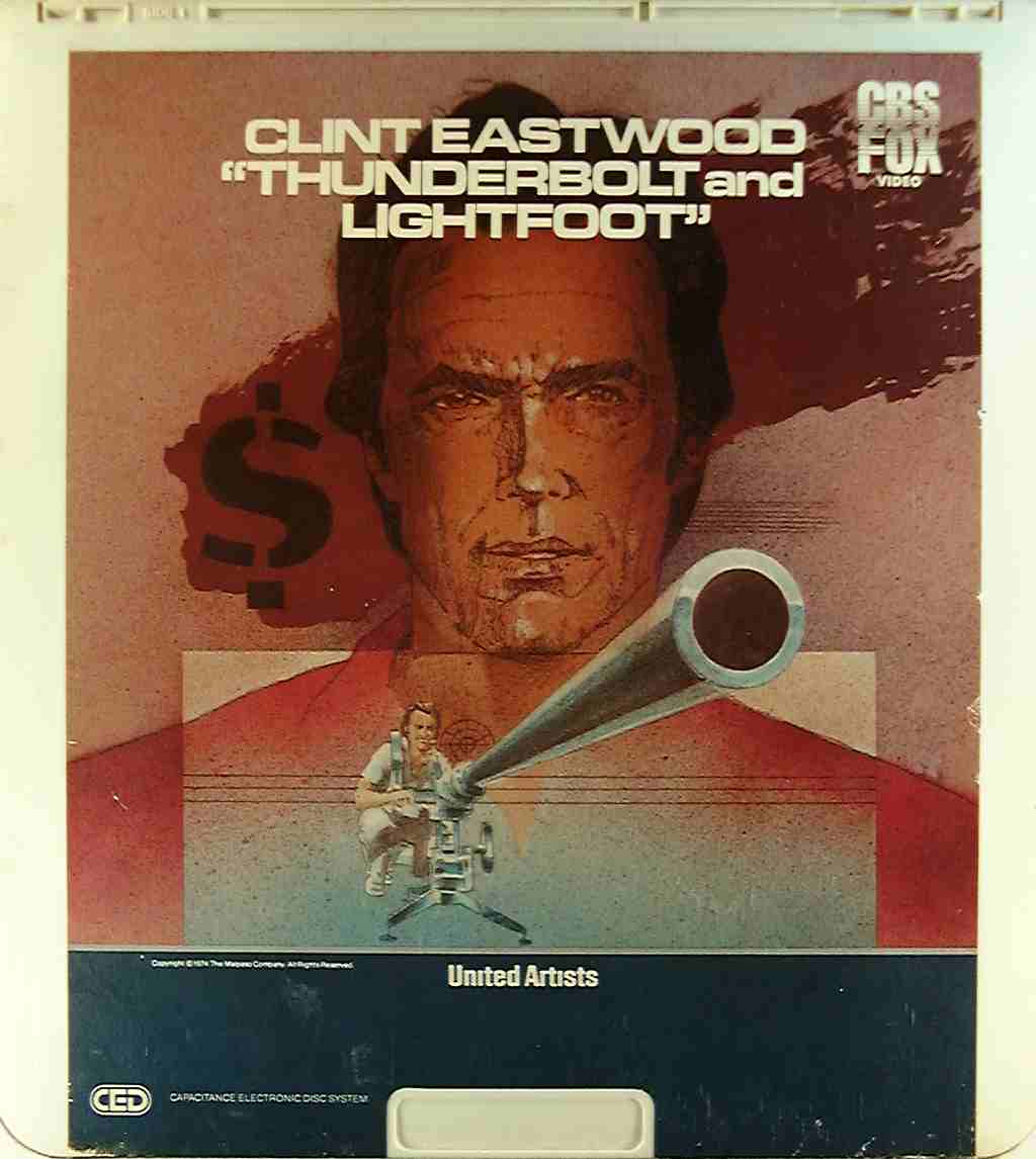 CED title precursor to the Blu-ray DVD movie disc format