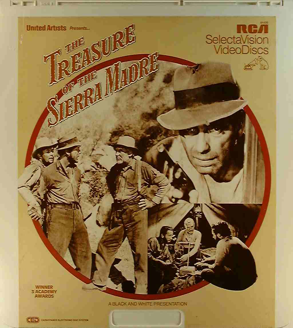 CED title precursor to the Blu-ray DVD movie disc format