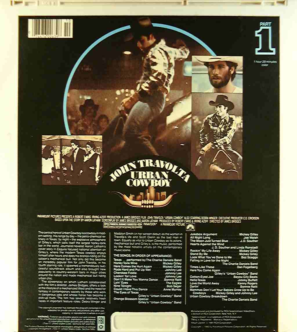 CED title precursor to the Blu-ray DVD movie disc format