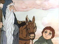Gandalf and Bilbo Return