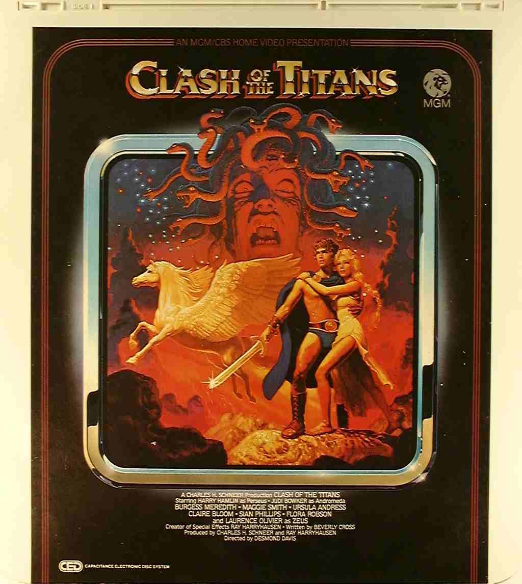 Clash of the Titans {74643760720} C - Side 1 - CED Title - Blu-ray