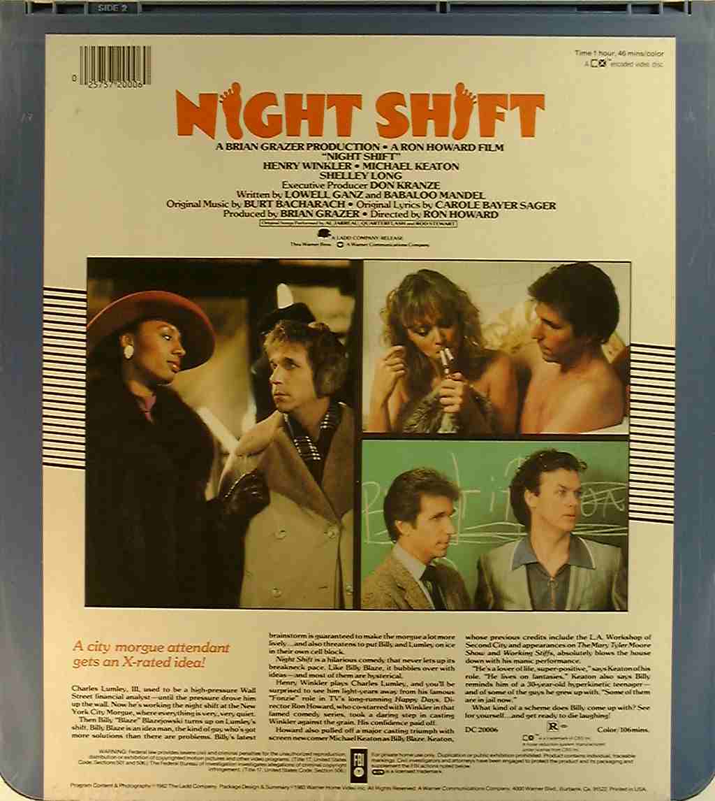 Friday Feature: Night Shift - The Second Disc