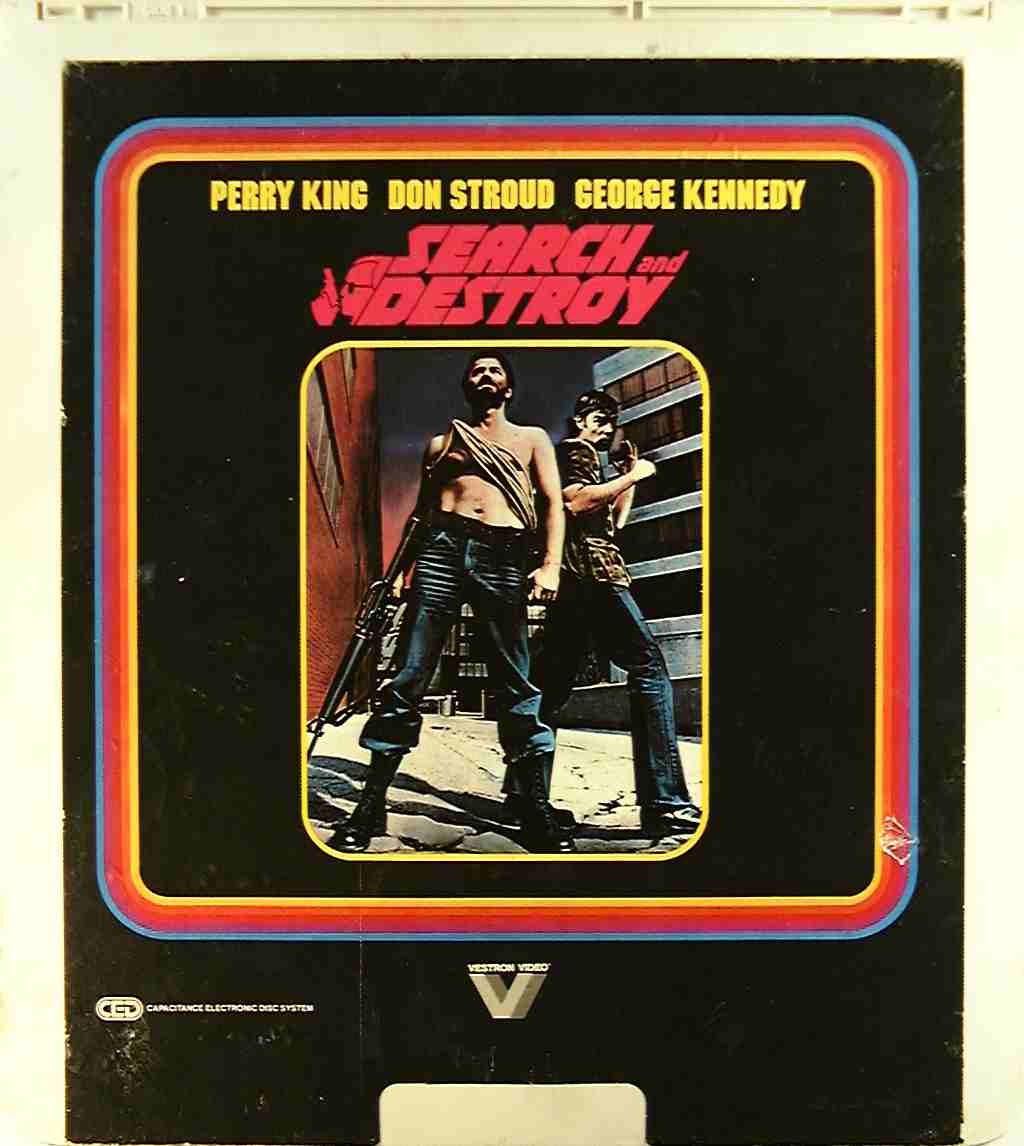 CED title precursor to the Blu-ray DVD movie disc format